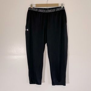 Under Armour Men’s Loose Workout Training Pants Color Black Size XL